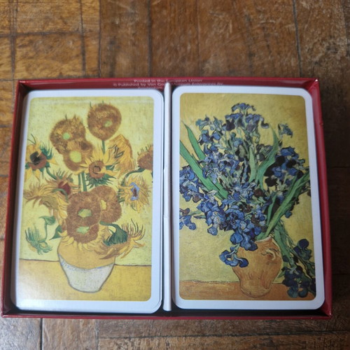 Van Gogh Museum Amsterdam collectible double playing card set like new