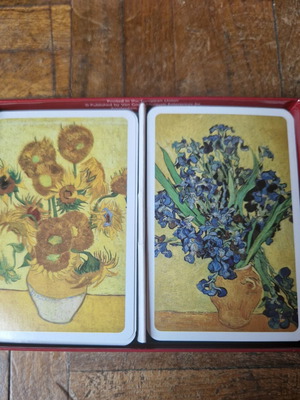 Van Gogh Museum Amsterdam collectible double playing card set like new