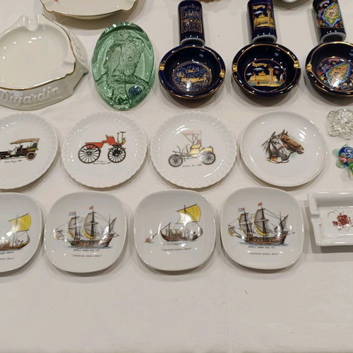 Large collection of glass and porcelain decorative and functional items new