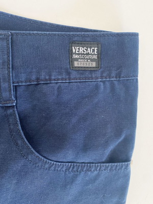 Versace τζιν vintage 90s, ίσιο πόδι, μέγεθος 36, σαν καινούργιο