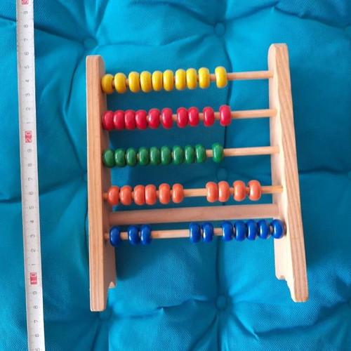 Abacus set of 3 pieces new for preschool age