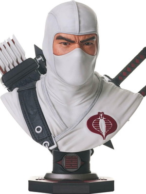 Diamond Select G.I. Joe Storm Shadow Legends 3D Half Resin Bust Statue new