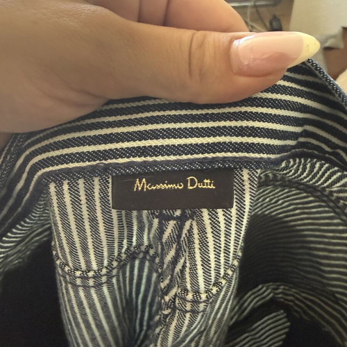 Massimo Dutti pants black and white, size L