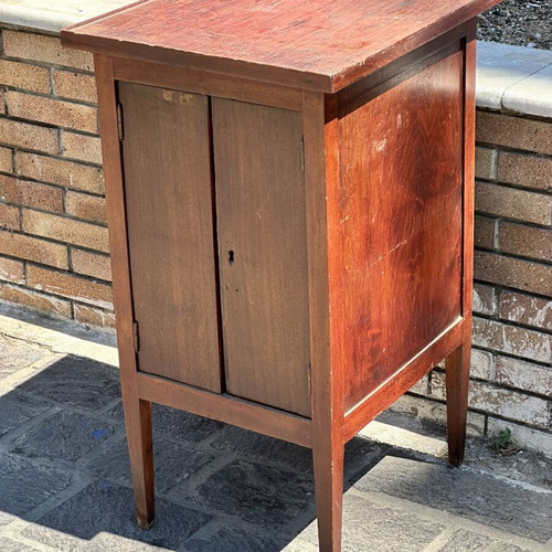 Antique Wooden Gramophone Stand with Cabinet used, vintage furniture