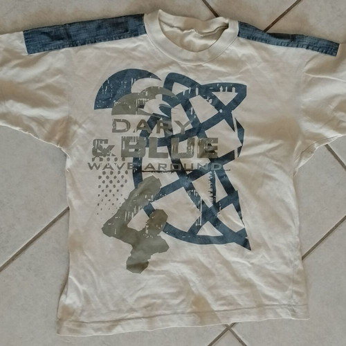 Boys' t-shirts used, pack of 4 for 10 years old, size 140 cm
