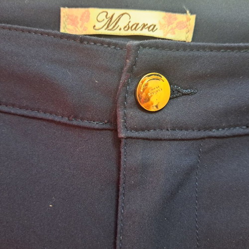 Women's pants new, dark blue, size M