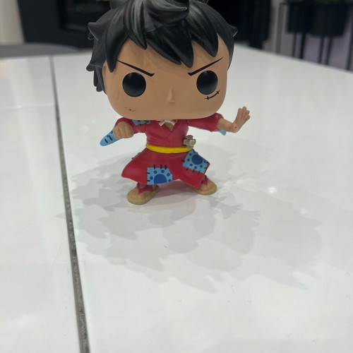 Luffytaro collectible toy used with box and minor damage