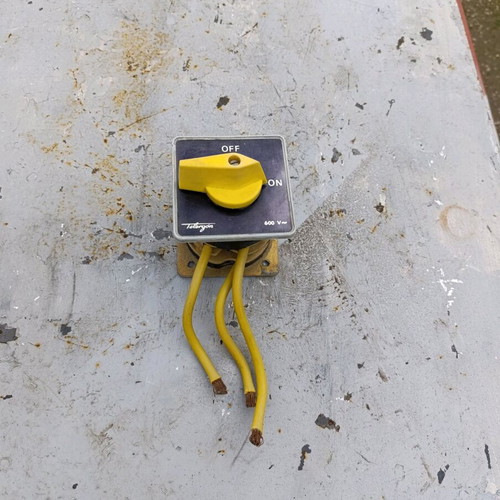 Three-phase switch 63 amp used, panel switch