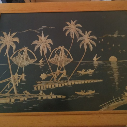 Frames used, set of 2, 40x55 cm