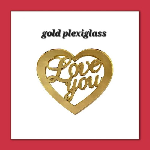 Craft decorations pack with love theme new