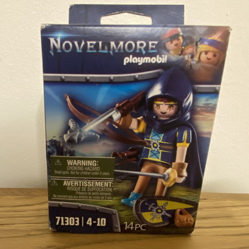 Playmobil Novelmore Gwynn figure with battle gear new
