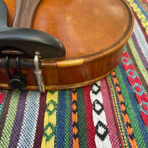 Handmade old violin 4/4 with case and bow new