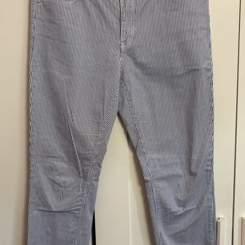 Striped pants like new, size L 40 12