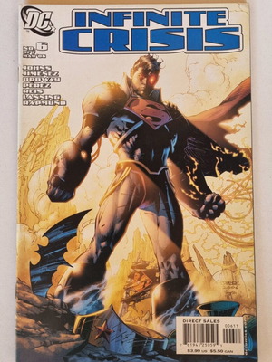 Dc Infinite Crisis #6 first printing Jim Lee cover like new