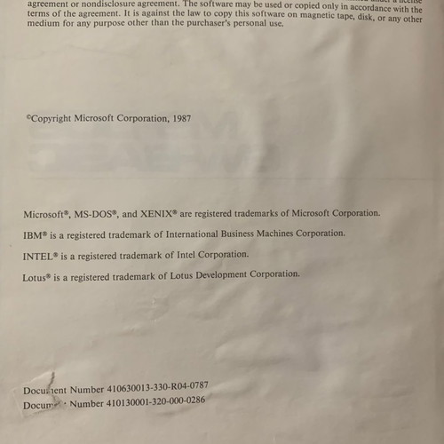 MS DOS GW BASIC 1987 book used Hyundai