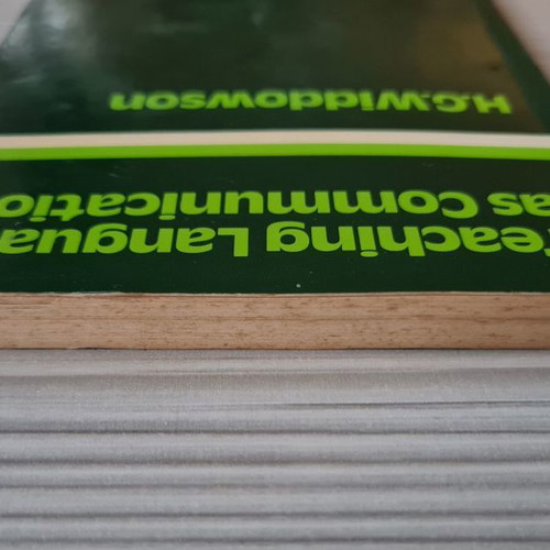 Teaching Language as Communication educational book used in English