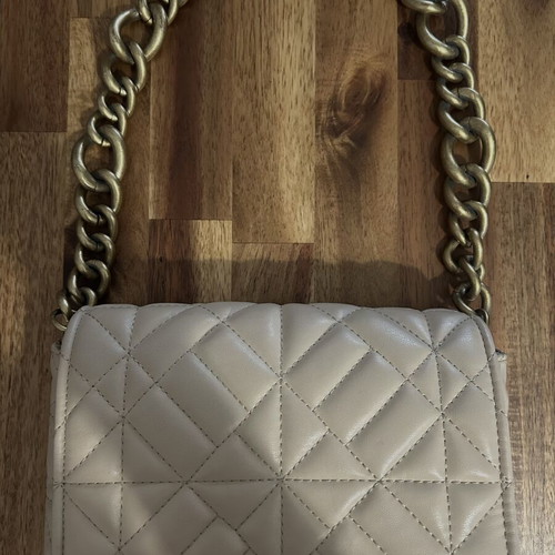Zara shoulder bag beige like new, spacious