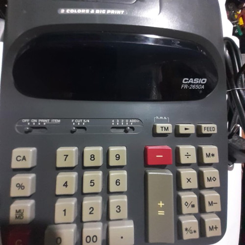 Casio FR-2650A printing calculator new from showcase