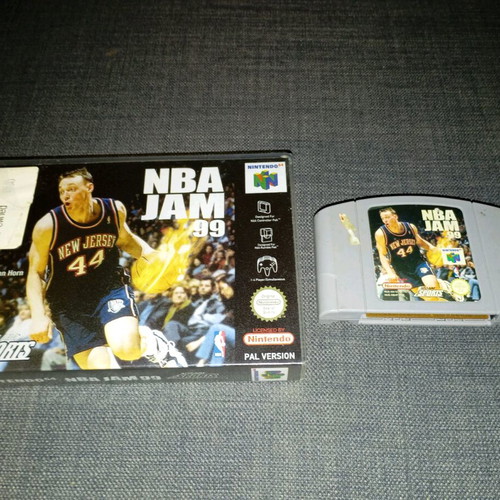 NBA Jam 99 Nintendo 64 used with case