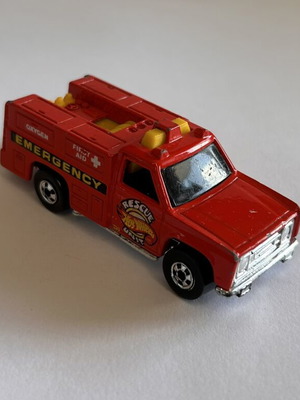 Hot Wheels 1988 Rescue Ranger Emergency Truck μεταχειρισμένο