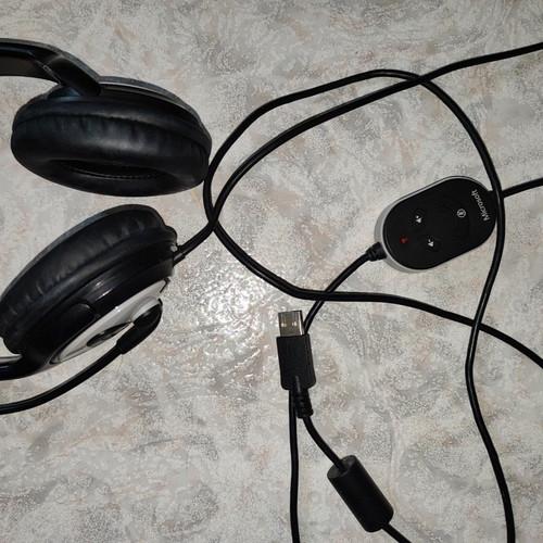 Microsoft LifeChat LX-3000 Over Ear headset used