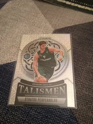 Stratos Perperoglou Panini Prizm Talismen Mojo numbered card 25 new