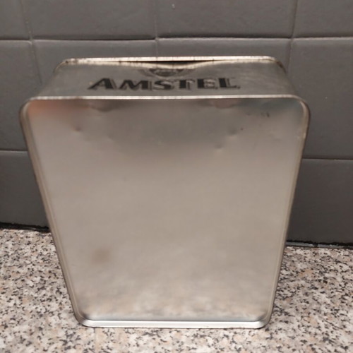Tin collectible box used