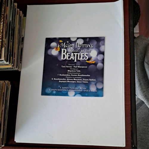 Mary Poppins Travels with the Beatles CD used, pop