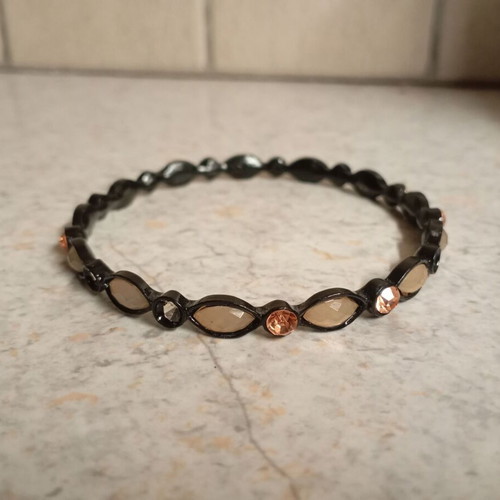 Metal bracelet black