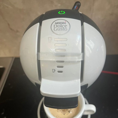 Krups Nescafe Dolce Gusto Mini Me coffee maker used, white/black
