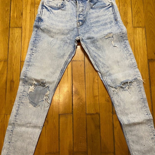 Jeans with rips used
