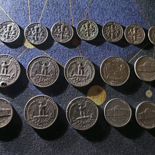 American coins like new