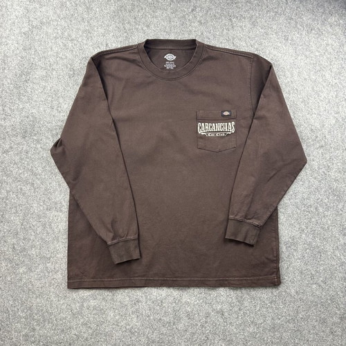 Dickies Carcanchas Car Club graphic brown long sleeve shirt 2XL