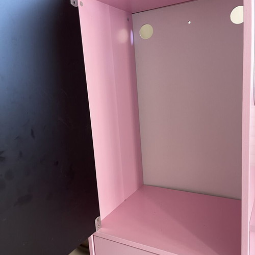 Costway wooden play kitchen used with 68 accessories