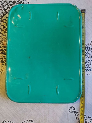 Vintage Coca-Cola metal serving tray used with 1891 calendar design