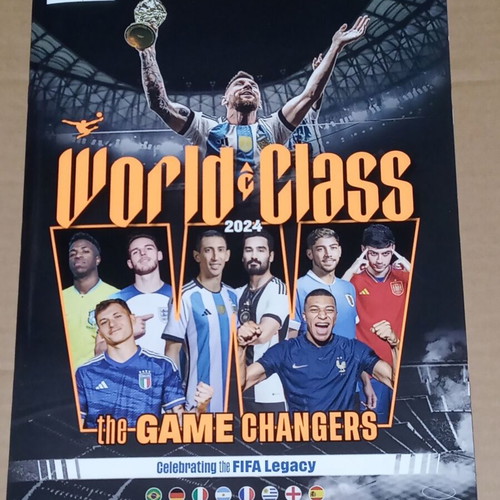 Panini World Class Game Changers 2024 empty sticker album German Austrian edition
