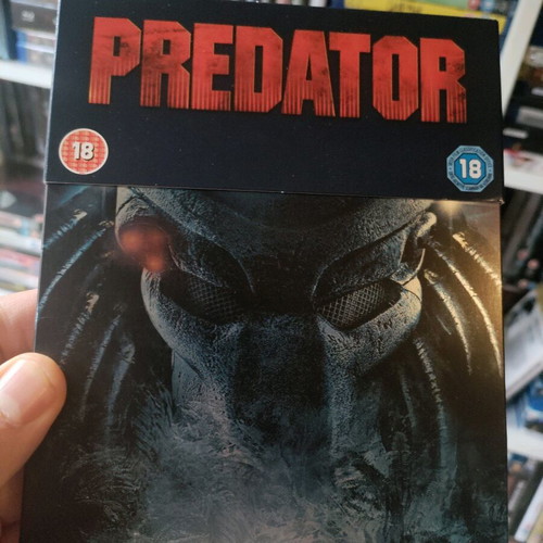 Predator Blu-Ray steelbook like new with Greek subtitles