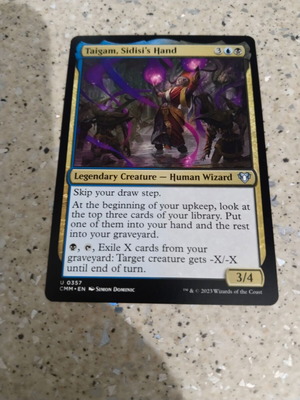 Magic the Gathering Taigam, Sidisi's Hand κάρτα καινούργια