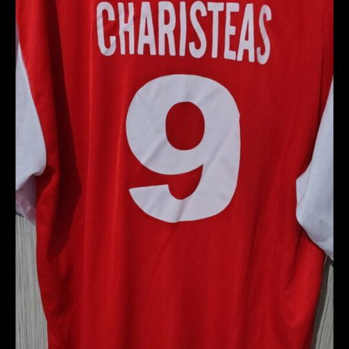 Ajax jersey size large, like new, Angelos Charisteas No9