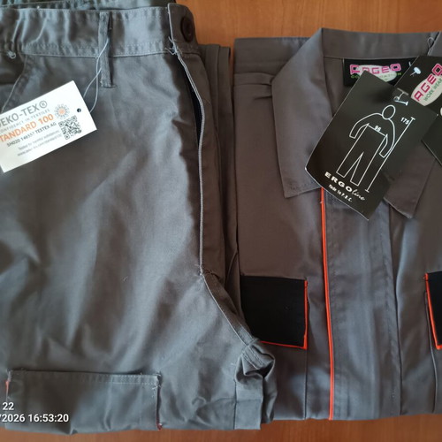 Ergo Line Work Pants and Jacket Set Large new