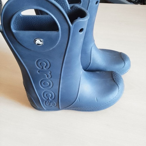 Crocs boys' boots like new, size 25, blue