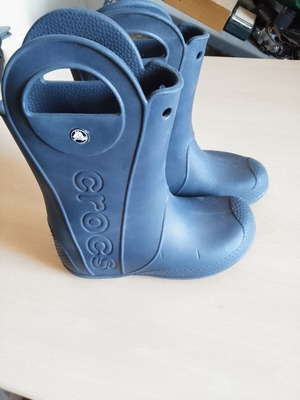 Crocs boys' boots like new, size 25, blue