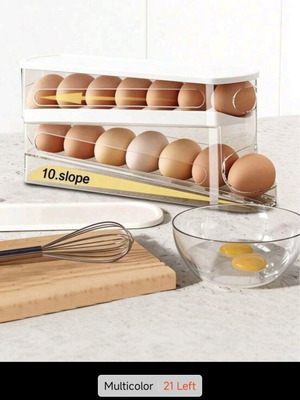 Egg Holder Shein new with lid for safe transport