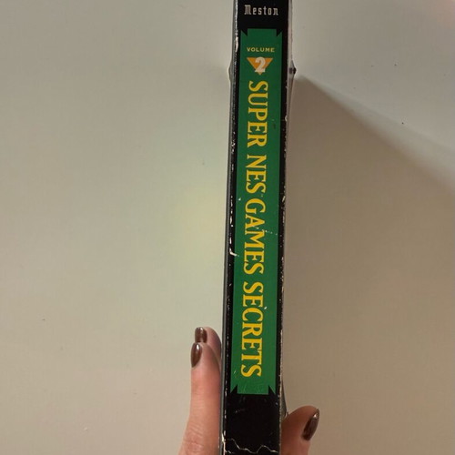 Super Nes Games Secrets book used