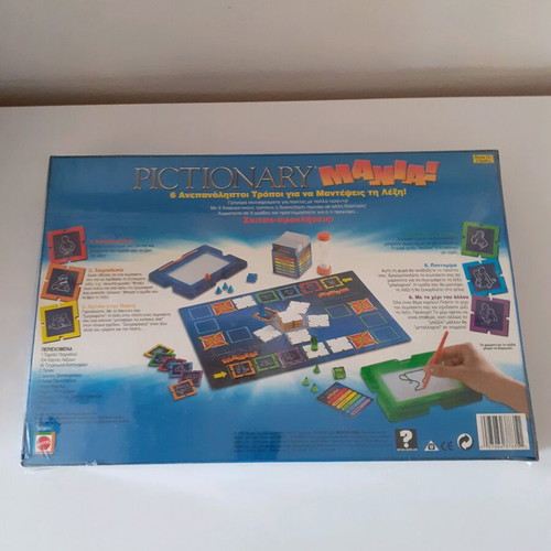 Pictionary Mania (Mattel) 2005 sealed new