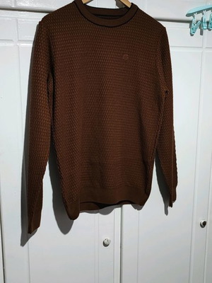 Burton men's brown pullover like new, size S