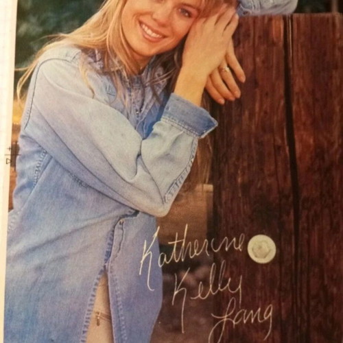 Katherine Kelly Lang printed autograph used