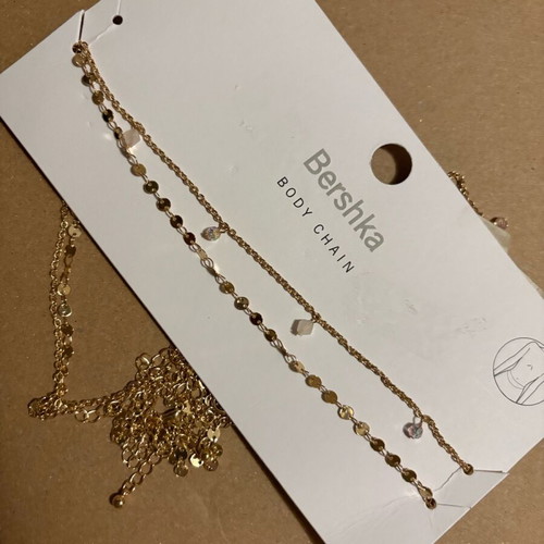 Body chain Bershka new, gold