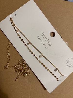 Body chain Bershka new, gold