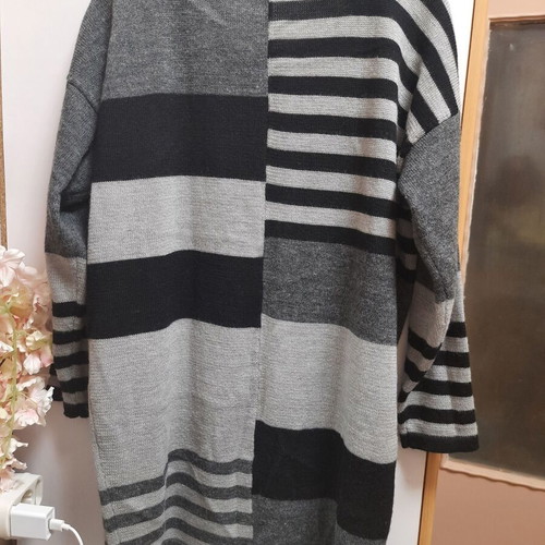 Julia Bergovich long sweater gray like new